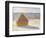 Haystack in Winter, 1891-Claude Monet-Framed Giclee Print