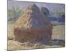 Haystack, Late Summer, c.1891-Claude Monet-Mounted Giclee Print