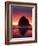 Haystack Rock, Cannon Beach, Oregon, USA-Adam Jones-Framed Photographic Print