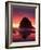 Haystack Rock, Cannon Beach, Oregon, USA-Adam Jones-Framed Photographic Print