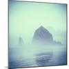 Haystack Rock In Cannon Beach, OR-Justin Bailie-Mounted Photographic Print