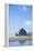 Haystack Rock In Cannon Beach, Oregon-Justin Bailie-Framed Premier Image Canvas