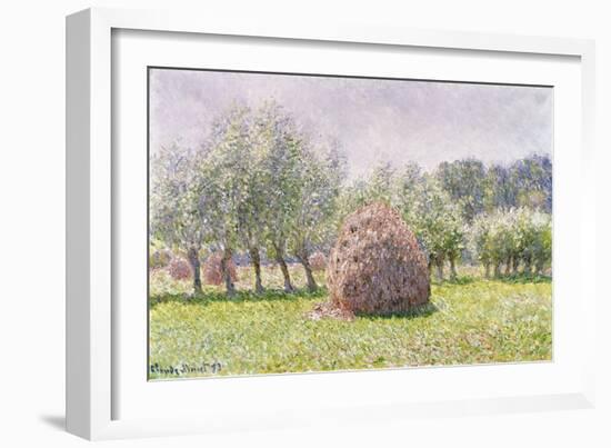 Haystack-Claude Monet-Framed Giclee Print