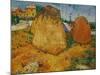 Haystacks in Provence, c.1888-Vincent van Gogh-Mounted Premium Giclee Print