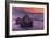 Haystacks in the Setting Sun-Claude Monet-Framed Giclee Print