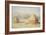 Haystacks, Morning Effect-Claude Monet-Framed Giclee Print