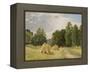 Haystacks, Preobrazhenskoe-Ivan Ivanovich Shishkin-Framed Premier Image Canvas