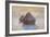 Haystacks - Snow Effect-Claude Monet-Framed Giclee Print