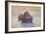 Haystacks - Snow Effect-Claude Monet-Framed Giclee Print