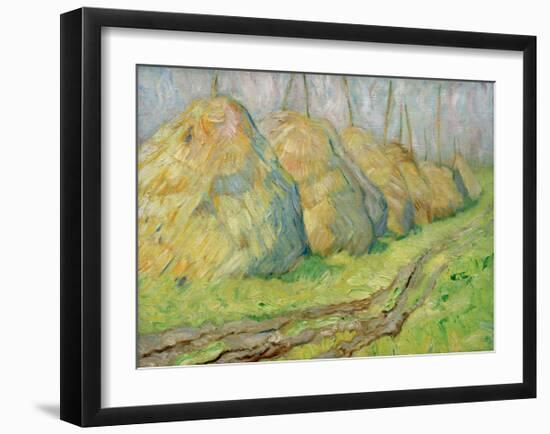 Haystacks-Franz Marc-Framed Giclee Print