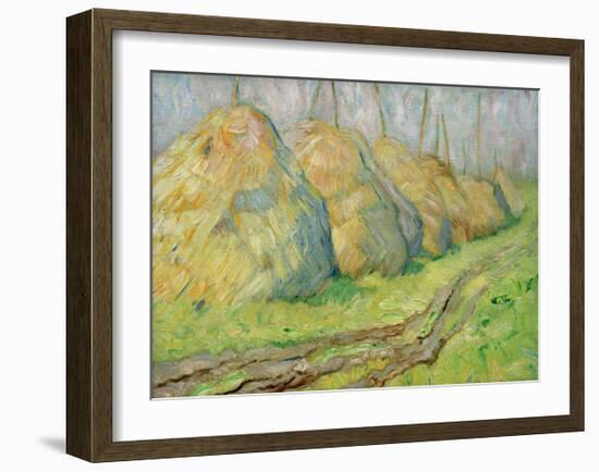 Haystacks-Franz Marc-Framed Giclee Print