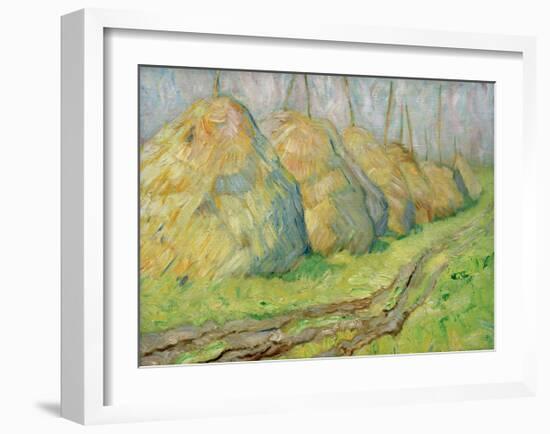 Haystacks-Franz Marc-Framed Giclee Print