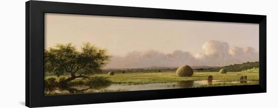 Haystacks-Martin Johnson Heade-Framed Giclee Print