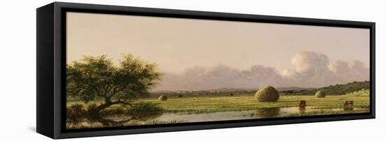 Haystacks-Martin Johnson Heade-Framed Premier Image Canvas