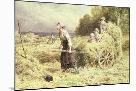 Haytime, C.1860-Myles Birket Foster-Mounted Giclee Print