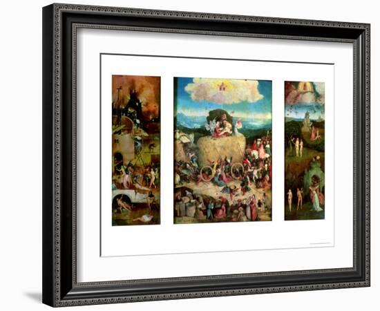 Haywain (Triptych)-Hieronymus Bosch-Framed Giclee Print