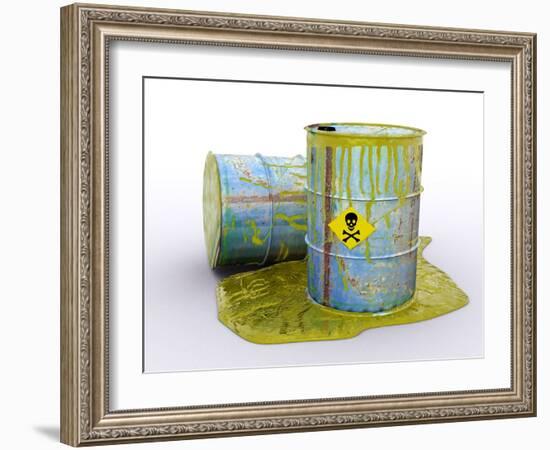 Hazardous Waste, Artwork-Christian Darkin-Framed Photographic Print