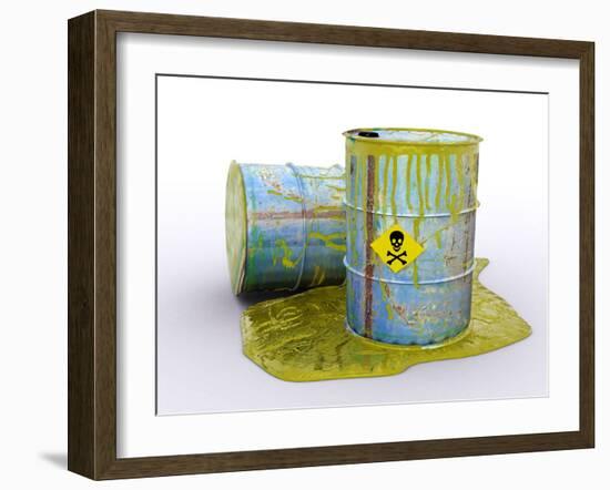 Hazardous Waste, Artwork-Christian Darkin-Framed Photographic Print