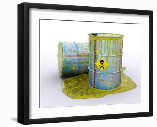 Hazardous Waste, Artwork-Christian Darkin-Framed Photographic Print