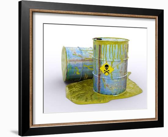 Hazardous Waste, Artwork-Christian Darkin-Framed Photographic Print