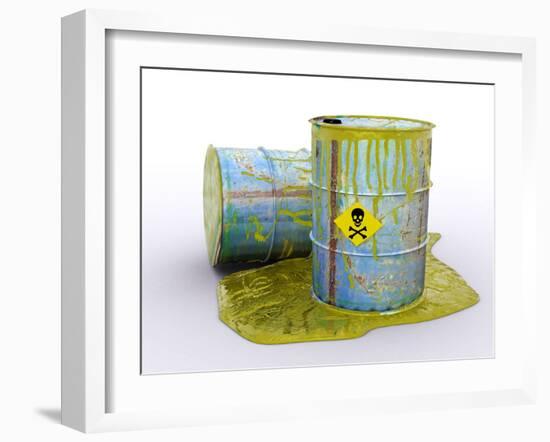 Hazardous Waste, Artwork-Christian Darkin-Framed Photographic Print