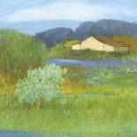 Flax Field, Provence-Hazel Barker-Giclee Print