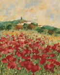 Le Jardin Rouge, Provence-Hazel Barker-Art Print