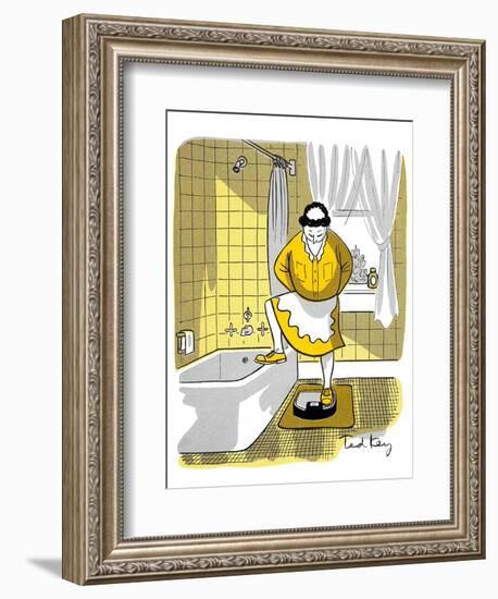 Hazel Cartoon-Ted Key-Framed Giclee Print