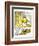 Hazel Cartoon-Ted Key-Framed Giclee Print