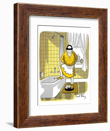 Hazel Cartoon-Ted Key-Framed Giclee Print