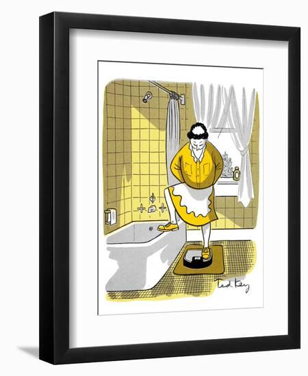 Hazel Cartoon-Ted Key-Framed Giclee Print