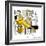 Hazel Cartoon-Ted Key-Framed Giclee Print