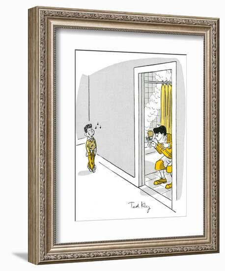 Hazel Cartoon-Ted Key-Framed Giclee Print