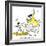 Hazel Cartoon-Ted Key-Framed Giclee Print