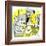 Hazel Cartoon-Ted Key-Framed Giclee Print