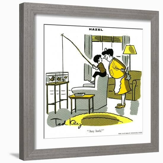 Hazel Cartoon-Ted Key-Framed Giclee Print