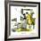 Hazel Cartoon-Ted Key-Framed Giclee Print