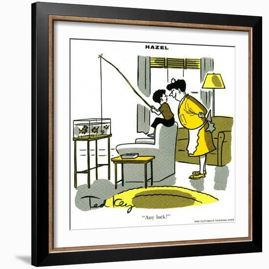 Hazel Cartoon-Ted Key-Framed Giclee Print