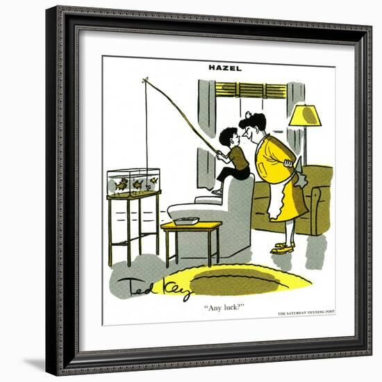 Hazel Cartoon-Ted Key-Framed Giclee Print