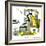 Hazel Cartoon-Ted Key-Framed Giclee Print