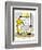 Hazel Cartoon-Ted Key-Framed Giclee Print