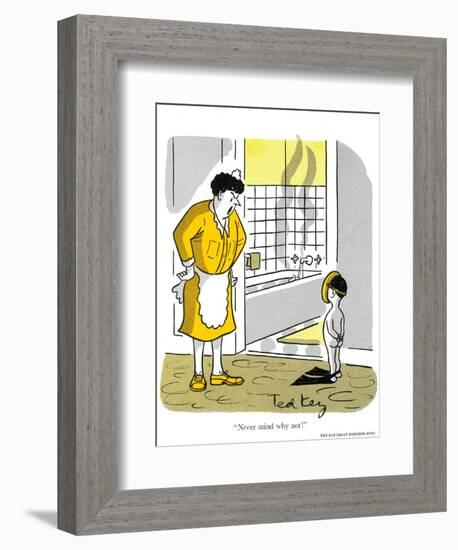 Hazel Cartoon-Ted Key-Framed Giclee Print