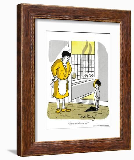 Hazel Cartoon-Ted Key-Framed Giclee Print