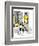 Hazel Cartoon-Ted Key-Framed Giclee Print