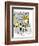 Hazel Cartoon-Ted Key-Framed Giclee Print