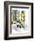 Hazel Cartoon-Ted Key-Framed Giclee Print