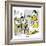 Hazel Cartoon-Ted Key-Framed Giclee Print