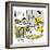 Hazel Cartoon-Ted Key-Framed Giclee Print