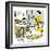 Hazel Cartoon-Ted Key-Framed Giclee Print