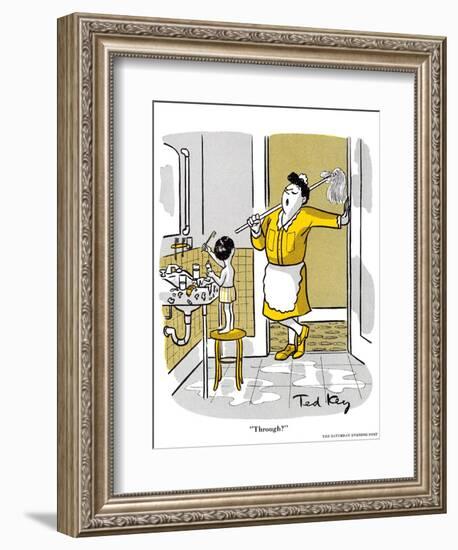 Hazel Cartoon-Ted Key-Framed Giclee Print